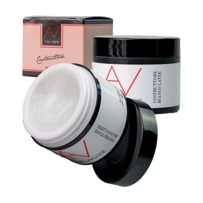 Gel UV Costruttore Bianco Latte 30gr - Arte Unghie - Immagine 1 di 2