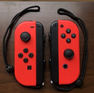 For Nintendo Switch Joy Con L & R Bluetooth Wireless Gamepad Controller w Straps - Picture 1 of 4