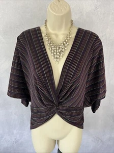Ladies Top Stretch Party Evening Cocktail Special Formal Occasion Size UK 12 - Picture 1 of 13