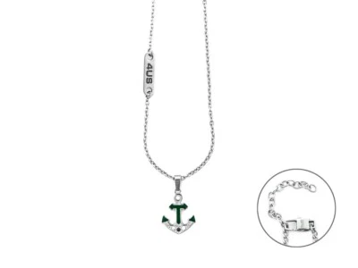 4US CESARE PACIOTTI  COLLANA  ANCORA  UOMO ACCIAIO  4UCL7518 - Immagine 1 di 2