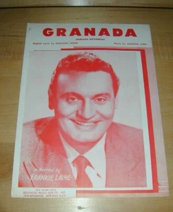 Granada (Frankie Laine); piano sheet music 1932 - Picture 1 of 1