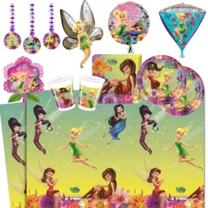 Tinkerbell Party Supplies Decorations Banners Tableware Balloons - Picture 1 of 4