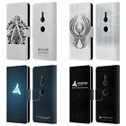 OFFICIAL ASSASSIN'S CREED BROTHERHOOD LOGO LEATHER BOOK CASE FOR SONY PHONES 1