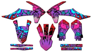 2021-2024 MC-E 5 ZANY Red Senge Graphics Kit Compatible with GASGAS - Picture 1 of 10