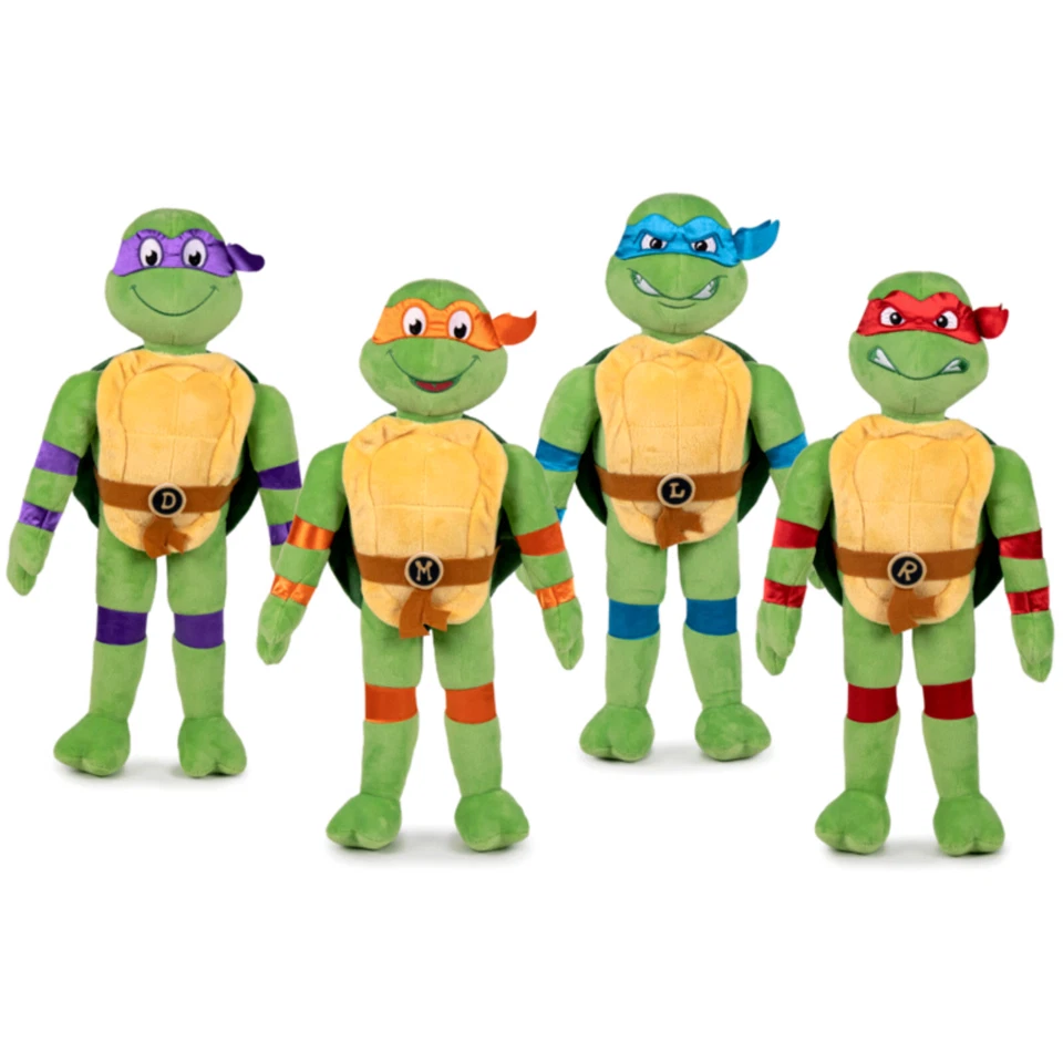 Ninja Turtles Plüschtier 22 cm Nickelodeon Teenage Mutant Hero Turtles Stofftier