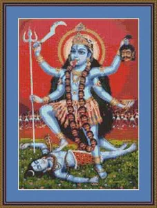 Kit punto croce Kali Goddess - Foto 1 di 2
