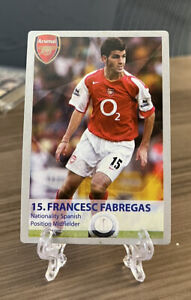 2005-06? Francesc Cesc Fabregas Arsenal Champuons League card Spain Card Game?