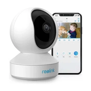 Renewed Reolink E1Pro 4MP Wireless Security Kamera Schwenk & Neige Indoor - Afbeelding 1 van 12