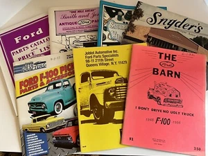 Lot 1990’s Ford Parts and Accessories Catalogs For Vintage Ford Cars Trucks - Picture 1 of 9