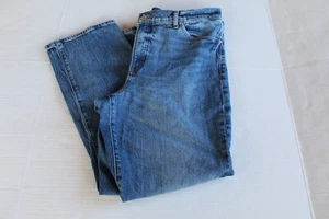 Express Women's Size 14L Regular Wash High Rise Straight Ankle Denim Jeans NWOTS - Picture 1 of 5