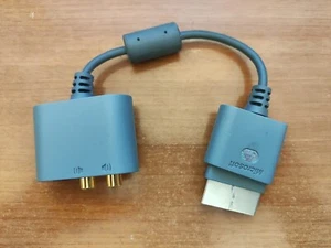 Ufficiale OEM Microsoft Marca Xbox 360 Audio Cavo Adattatore VG - Foto 1 di 4