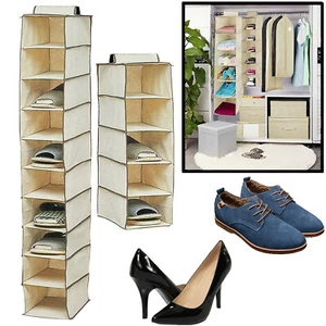 ORGANIZADOR DE ZAPATOS ZAPATERO o ROPA ORDENAR COLGANTE varios NIVELES Y TAMAÑOS - Imagen 1 de 9