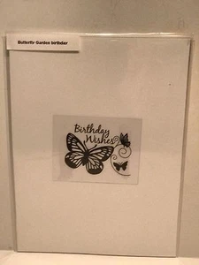 Clear Cling Stamp Set Assorted Sentiments One Stamp  - Picture 1 of 2