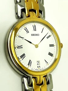 SEIKO HERREN 7N39-7029 FUNKTIONIERT NICHT OHNE UHRWERK ANALOG 30M QUARZUHR SKF042 - Bild 1 von 5