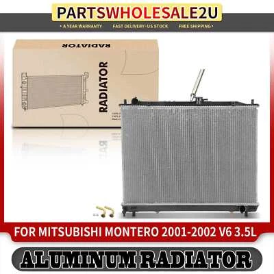 Nuevo radiador con enfriador de aceite de transmisión para Mitsubishi Montero 2001-2002 V6 3,5 L Foto 1 de 4