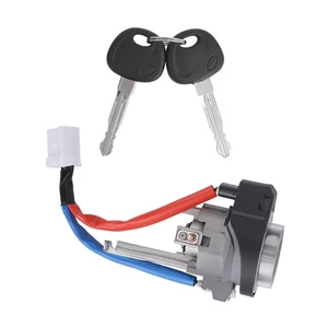 Ignition Lock Cylinder Switch with 2 Keys 819003XF00 for Hyundai Elantra 11-16 - Picture 1 of 20