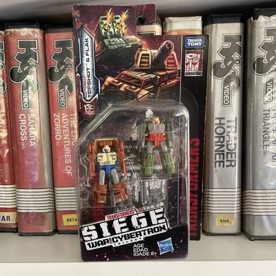 Transformers Siege War For Cybertron Topshot & Flak Micromasters  - MOSC - Image 1 of 4
