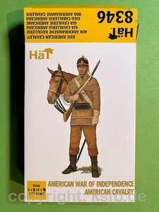 GANZ NEU 1:72 HäT 8346 US Unabhängigkeitskrieg Amerika Kavallerie Pferd Fuß AWI - Bild 1 von 4