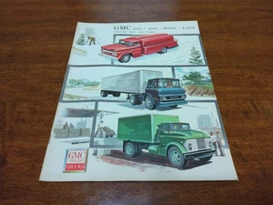 1960 GMC 3500 4000 B4000 L4000 Trucks Original Dealer Brochure - Picture 1 of 6