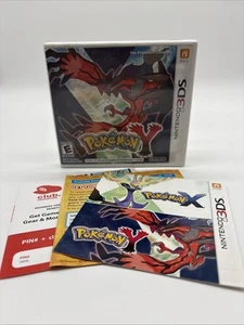 FUNDA Y MANUAL POKEMON Y (NINTENDO 3DS) SOLAMENTE - SIN JUEGO - Imagen 1 de 7