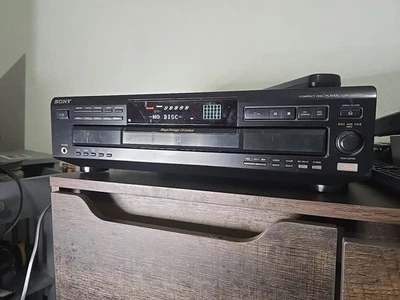 Sony CDP-CE535 5-Disc CD Player EXC Japan With Original Remote - Works - Image 1 of 4
