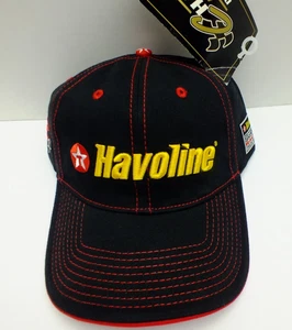 Car Racing Chase Texaco Havoline Felix Sabates #12 Stretch Fit Hat Cap New NWT - Picture 1 of 10