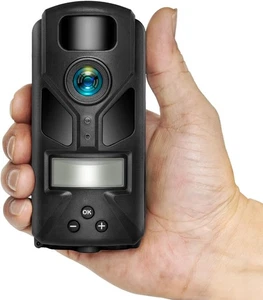20MP Mini Trail Camera,1080P Hunting Camera 1 Count (Pack of 1), Black - Afbeelding 1 van 9