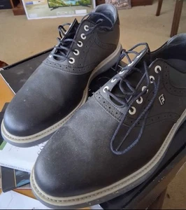 FootJoy Traditions Golf Shoes Men’s Size 9.5 Wide 57904 - Picture 1 of 5