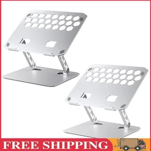 Laptop Stand Foldable Notebook Riser Holder Desktop Cooling Stand for MacBook - Afbeelding 1 van 13