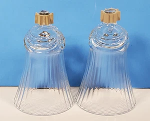 Votive Cups Glass Peg Candle Drape PTN Vintage Home Interiors New Grippers QTY 2 - Picture 1 of 9