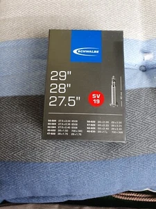Schwalbe SV19 Gummi-Schlauch für 27,5/28/29 Zoll - Schwarz (10430343) - Bild 1 von 3