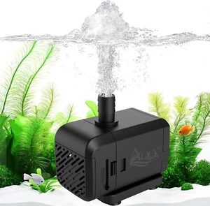 Submersible Water Pumps, 1500L/h Adjustable Flow Pond Pump, Ultra Quiet - Picture 1 of 7