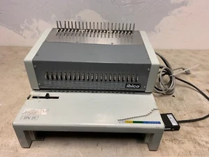 IBICO EPK-21 HEAVY DUTY ELECTRIC PUNCH PLASTIC COMB BINDING MACHINE - Picture 1 of 11
