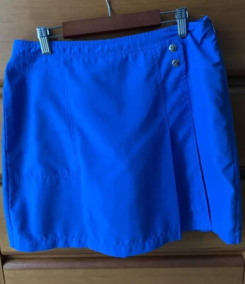Falda corta de golf/tenis Izod XFG Cool FX azul talla 6 ¡USADA EN EXCELENTE ESTADO! Foto 1 de 4