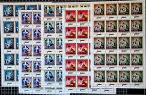 Guinea 1983 MNH - Red Cross - 5 Full Sheets 100 Stamps SC $282.00 - Picture 1 of 14