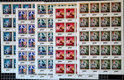 Guinea 1983 MNH - Red Cross - 5 Full Sheets 100 Stamps SC $282.00 - Image 1 of 4