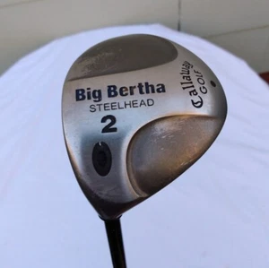Callaway Big Bertha Steelhead 2 Wood Left Handed Reg Flex Graphite 43.5"  - Picture 1 of 8