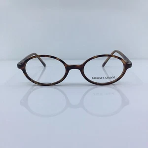 New VINTAGE Giorgio Armani 2001 Eyeglasses GA 2001 C. 302 Dark Amber 47mm Italy - Picture 1 of 12