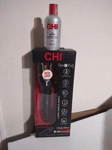 CHI Air Spin N Curl Curling Iron/Wand - Black Bonus: Silk Infusion - Picture 1 of 6