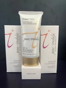 Jane Iredale Dream Tint Tinted Moisturizer SPF 15 - Medium Dark 1.7oz - Picture 1 of 2