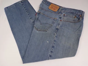 Vintage Levis 559 Men Jeans 35 x 29 Relaxed Fit Red Tab Straight 100% Cotton J24 - Picture 1 of 11