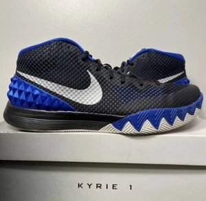 Nike Kyrie 1 Brotherhood Duke Blue Devils Black Sz 12 Sneakers w/ Box 705277-400 - Picture 1 of 11
