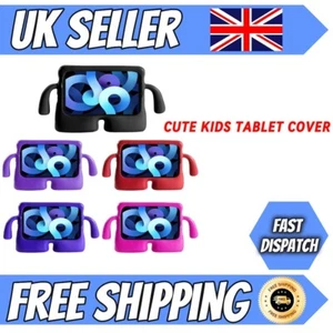 Süße Kinderhülle Stoßfest Ständer Cover für Tablets, iPad, Samsung NEU UK VERKÄUFER - Bild 1 von 11