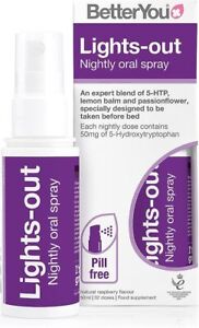BetterYou BetterYou Lights-Out 5HTP Nightly Oral Spray 50mg-2 Pack