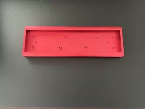 TheKey.Company CandyBar Premium 40% Keyboard R2 Red Lefty - Picture 1 of 6