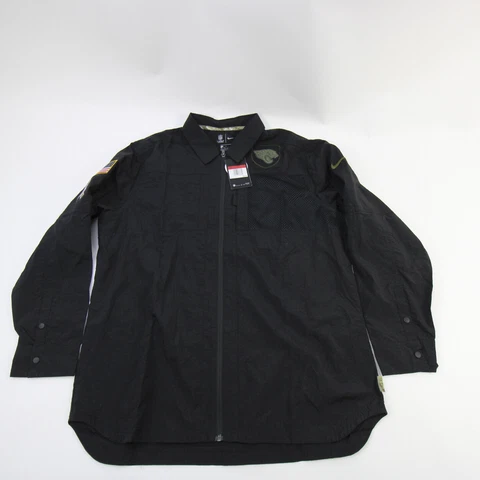 Jacksonville Jaguars Nike NFL On Field Apparel Jacket Men's Black New Cover