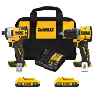 DeWALT (DCK225D2) 20V ATOMIC MAX Brushless 2-Tool Combo Kit - Picture 1 of 3