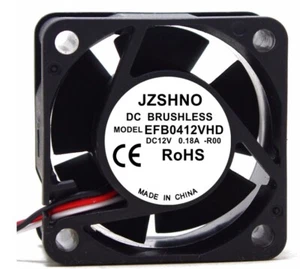 1PC New Delta EFB0412VHD R00 12V 0.18A DC 40x40x20mm 4020 BRUSHLESS Fan 3pin  - Picture 1 of 2