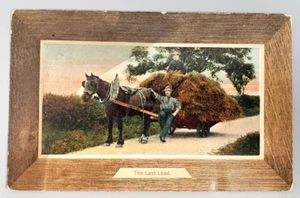 US VINTAGE Post card , " The Last Load ''. Postmarked Aug. 17, 1910 Nebraska - Picture 1 of 2