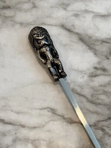 Tikiland Trading Co Metal Swizzle Stick Rare Hard To Find Bar Cocktail Accessory - Picture 1 of 9